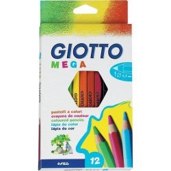 PASTELLI 12PZ COLORATI MEGA...