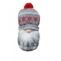 FERMAPORTA ELFO GRIGIO H26 cm