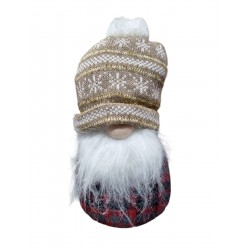 FERMAPORTA ELFO ORO H 26 CM