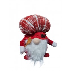 PUPAZZO ELFO CHEF H 23 CM