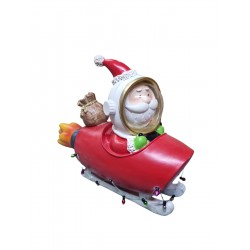 BABBO NATALE RESINA RAZZO H...